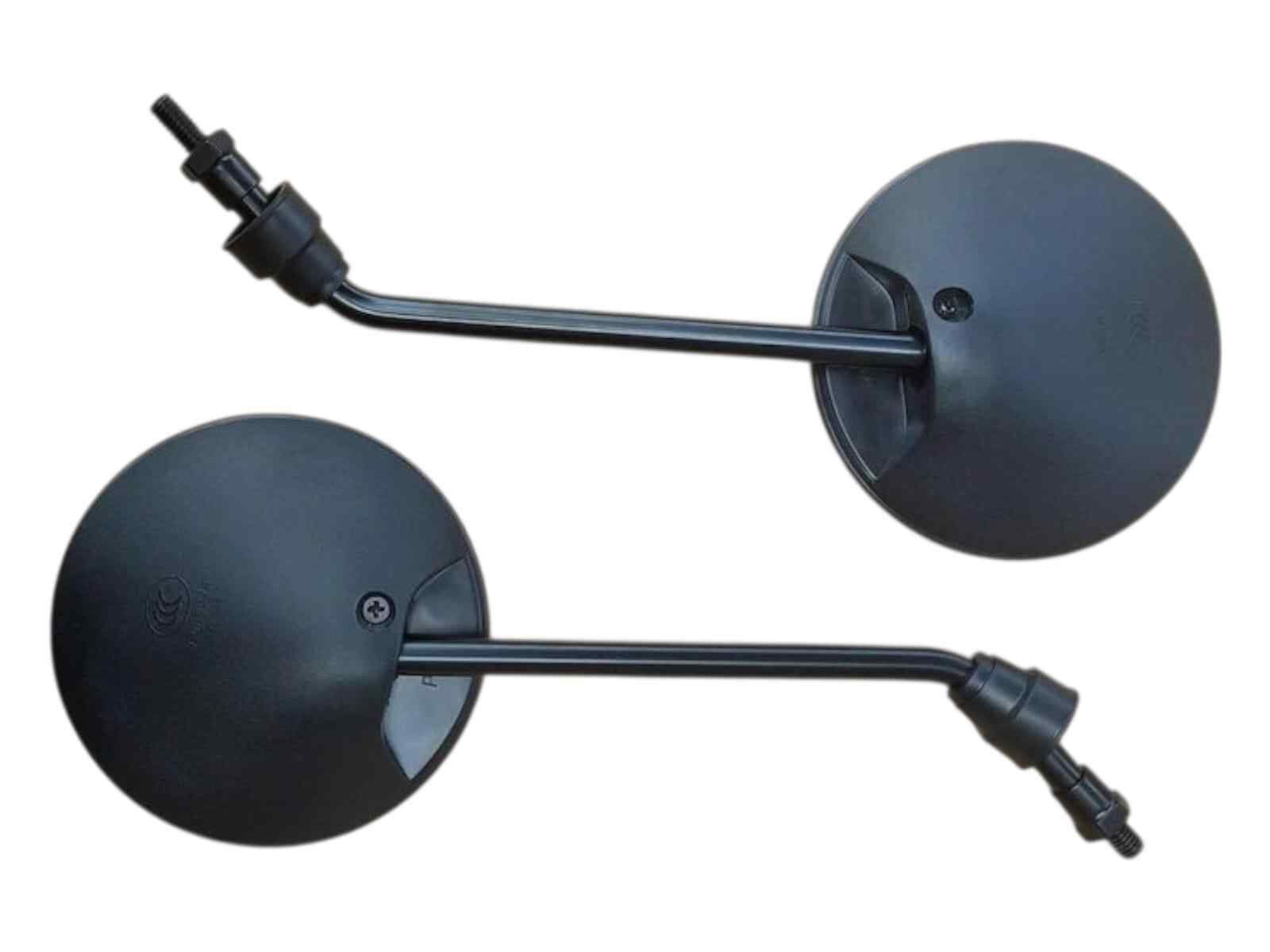E-Bis Cg Ayna Yuvarlak 8 Mm Siyah Saplı (Model 1)