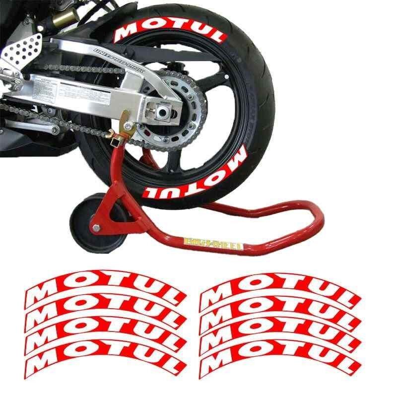 Motul Kırmızı 3D Lastik Yanak Yazısı