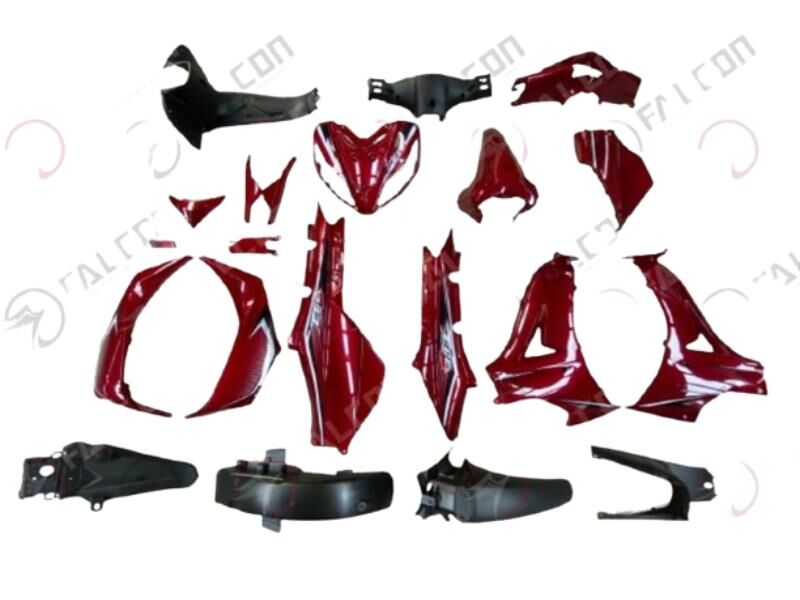 Kuba Ege Kaporta Seti (Farsız Stopsuz) Kırmızı