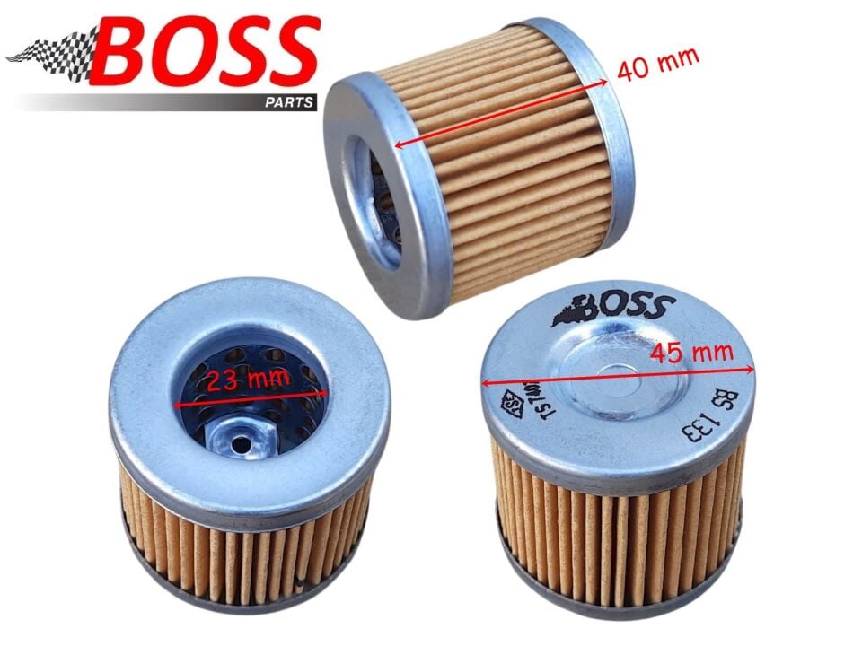 Rks Yağ Filtresi Boss Bs133 23-45-40 Mm