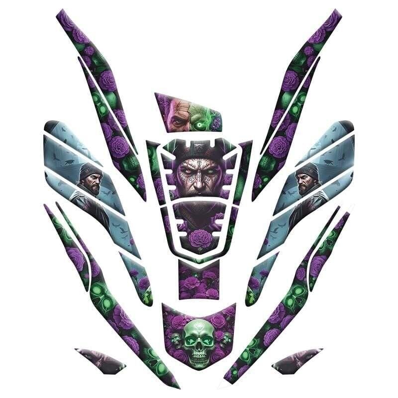 Honda Pcx 2021 - 2024 Uyumlu Tank Pad Set 011