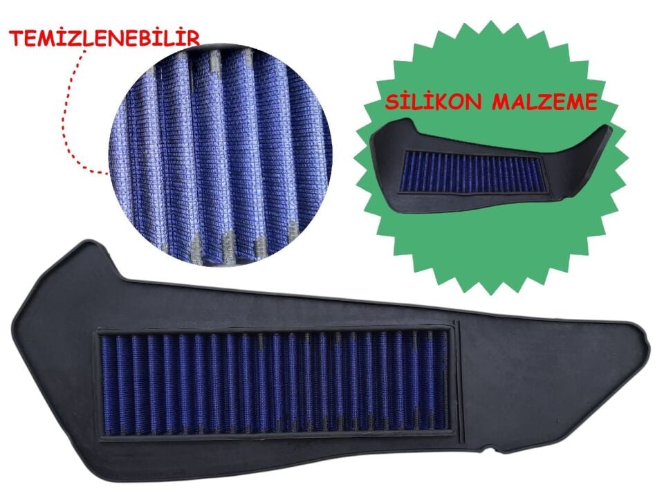 Honda Xmax 250-300 Hava Filtre Elemanı (2018-....) Boss Bs4301