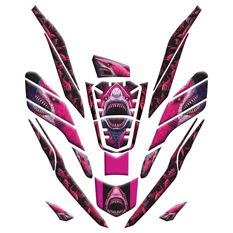 Honda Pcx 2021 - 2024 Uyumlu Tank Pad Set 012