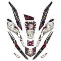 Honda Pcx 2021 - 2024 Uyumlu Tank Pad Set 013