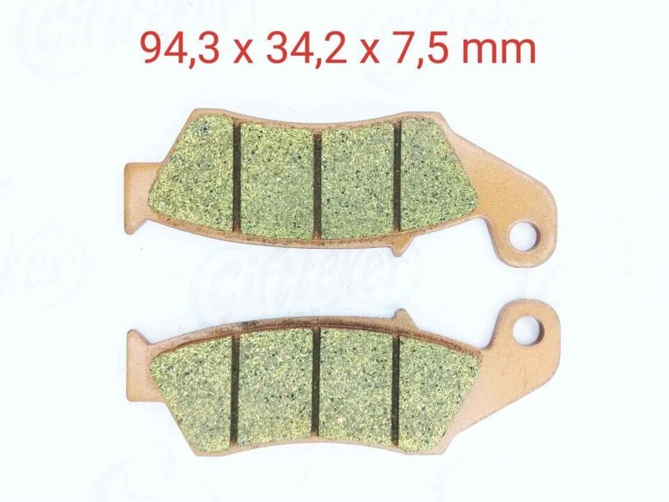 Honda Kawasaki Uyumlu Ön Fren Disk Balatası Fa185 Crf 125-250-400 Klx 250 Yamaha Yz 250-400-450