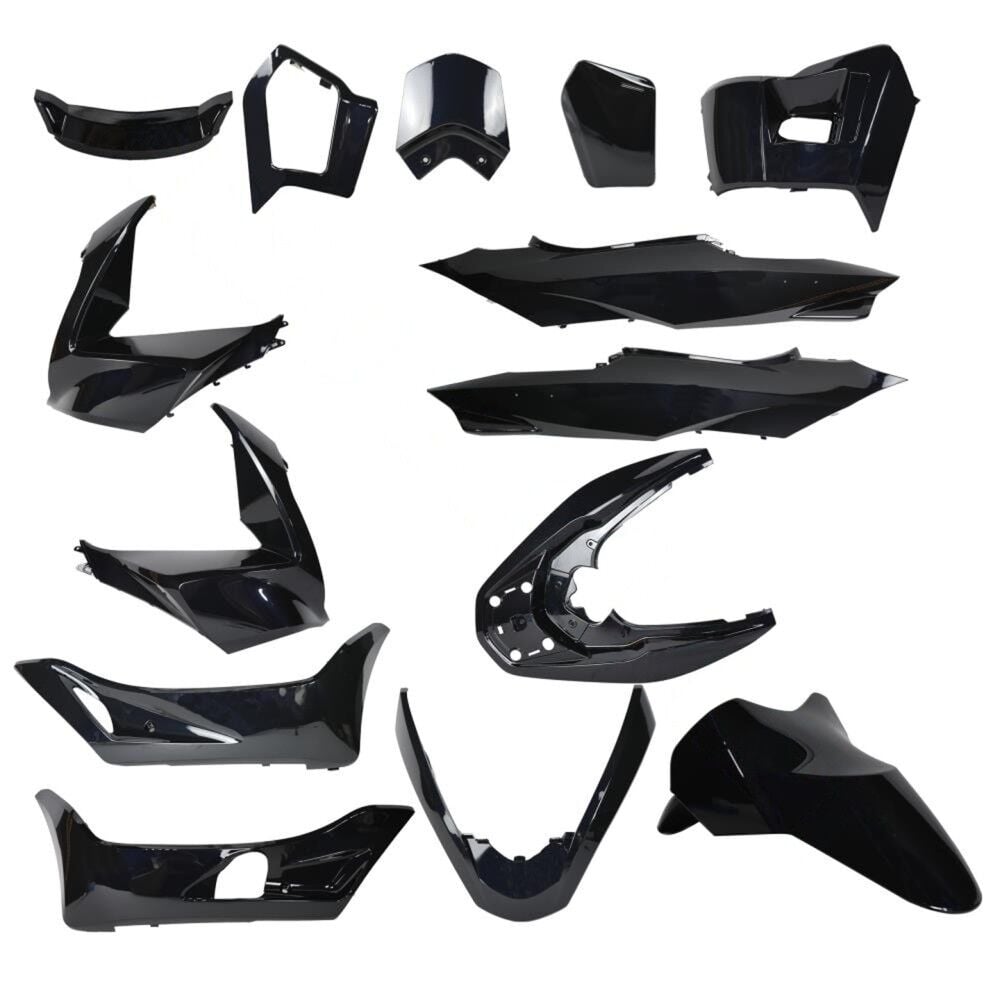 Honda Pcx Kaporta Seti Siyah 2013-17 (14 Parça)