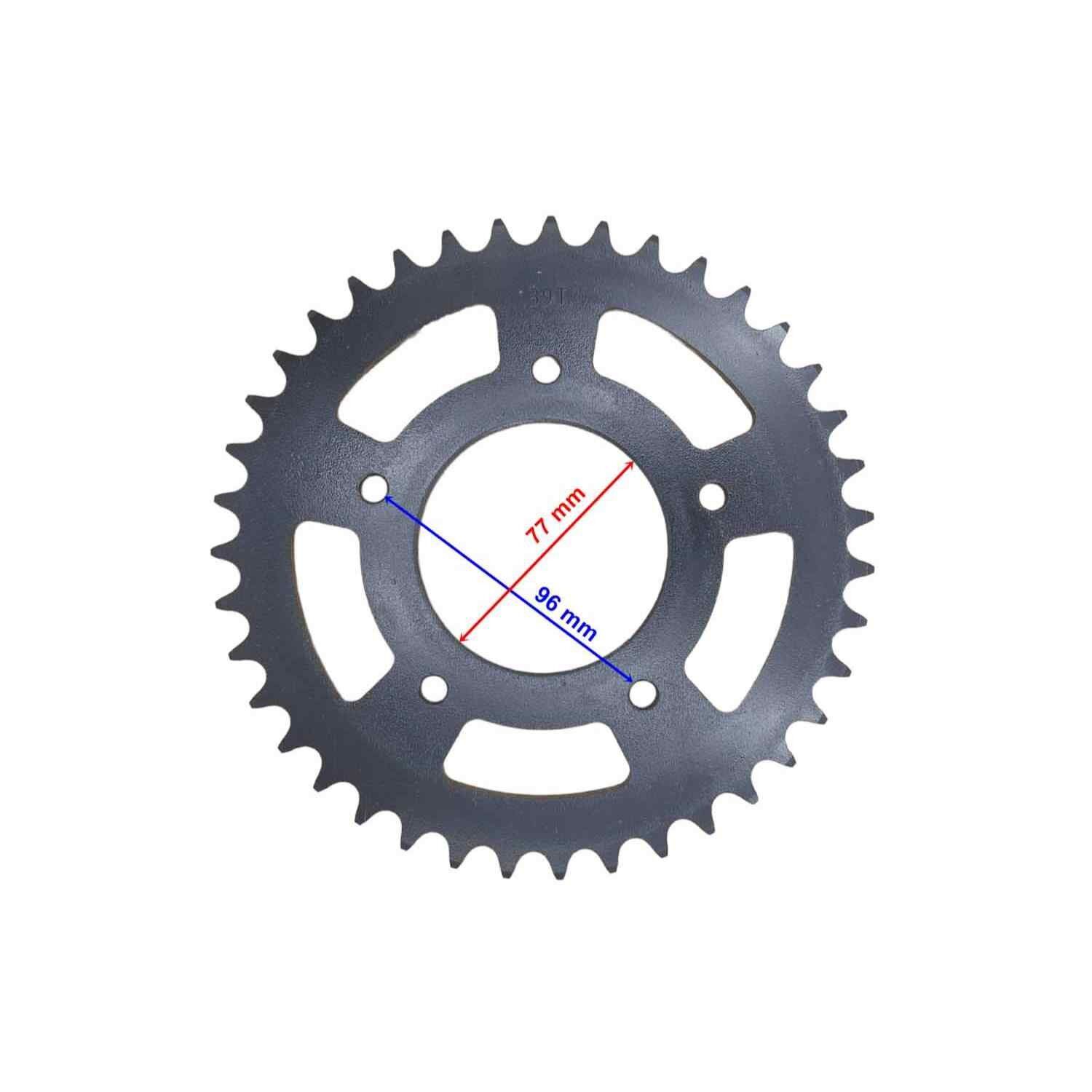 Cf Nk 250 Arka Dişli 520-39T İç 77 Mm 5 Delikli Öm