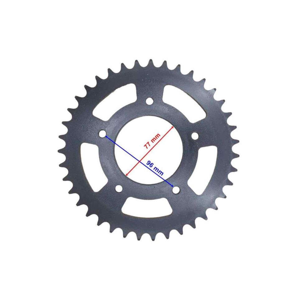 Cf Nk 250 Arka Dişli 520-39T İç 77 Mm 5 Delikli Öm