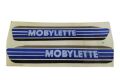 Mobylette Depo Yazısı Mavi-siyah