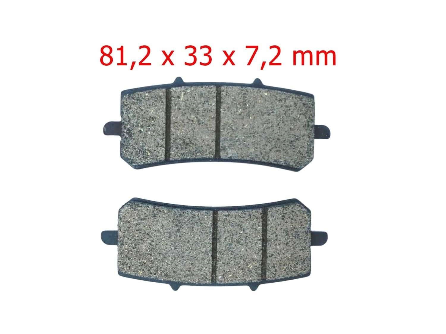 Cf Moto Nk 150-250 Ön Fren Disk Balatası (Abs)