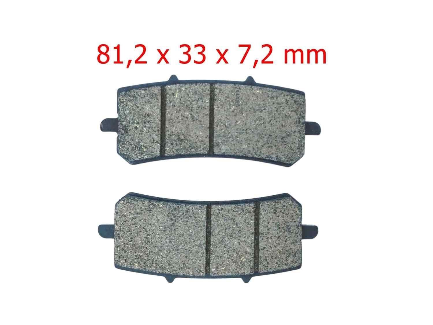 Cf Moto Nk 150-250 Ön Fren Disk Balatası (Abs)