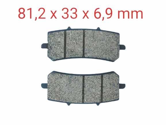 Cf Moto Nk 150-250 Ön Fren Disk Balatası (Abs)