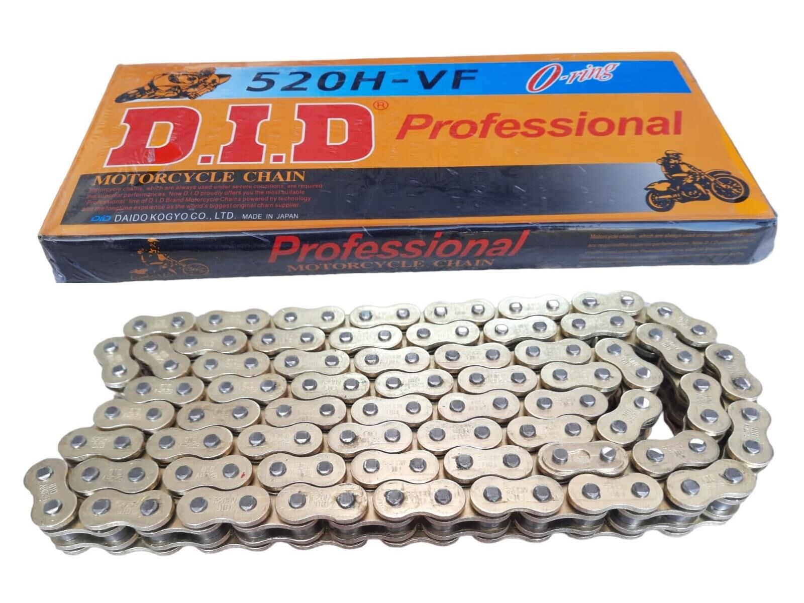 Zincir O-Ringli 520Hv 120L Dıd Gold İth