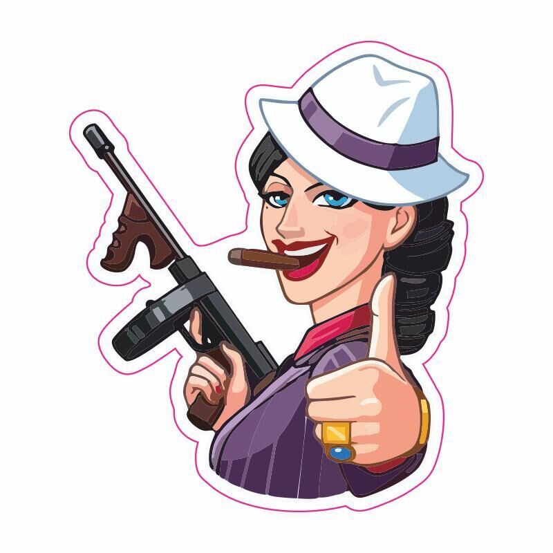 75 X 85 Mm Sticker 10Lu