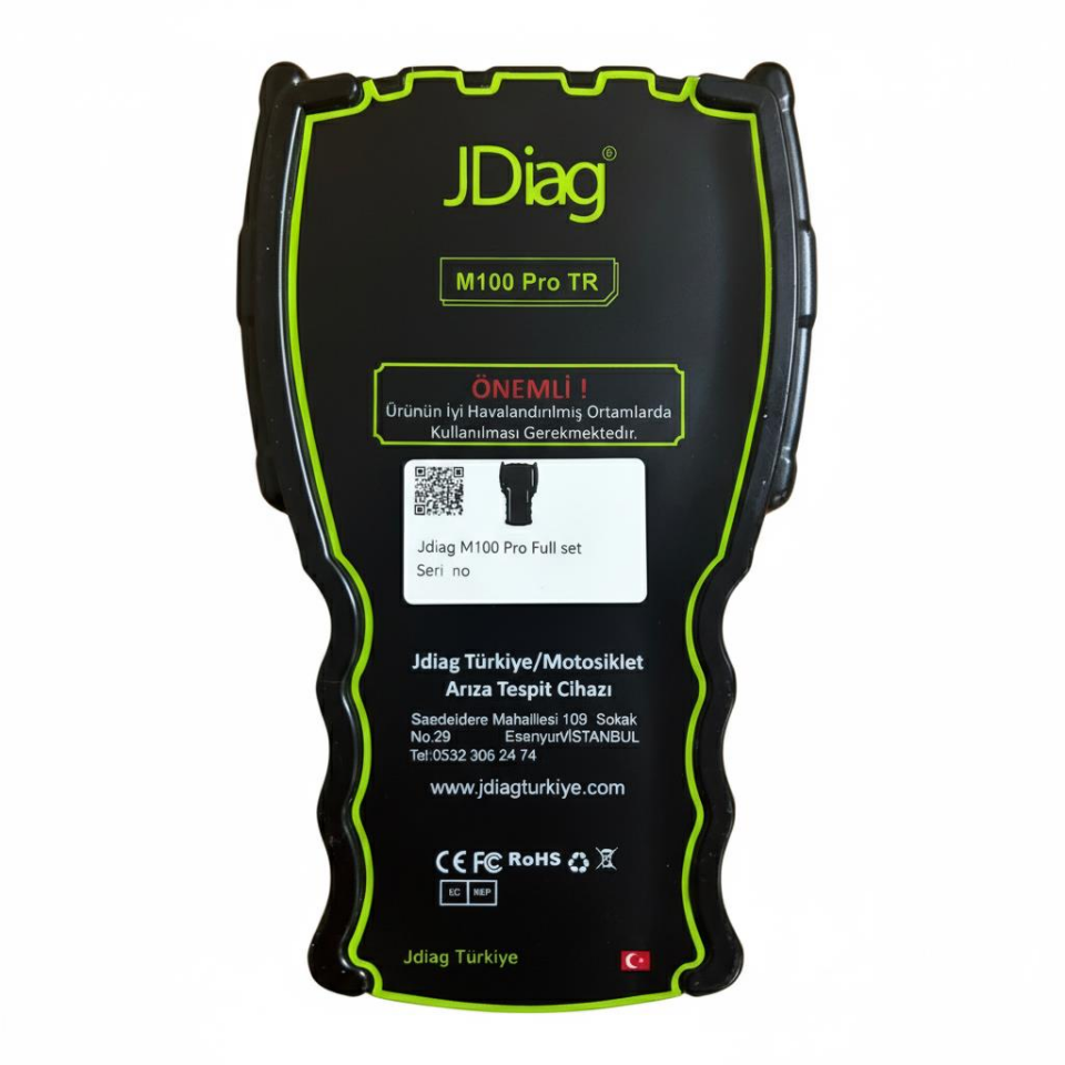 Arıza Tespit Cihazı Üniversal M100Pro 23 Kablolu