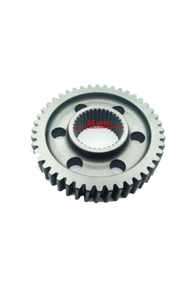 Atv Difransiyel Dişlisi 44T İç 35X34 Frezeli 6 Delikli Öm