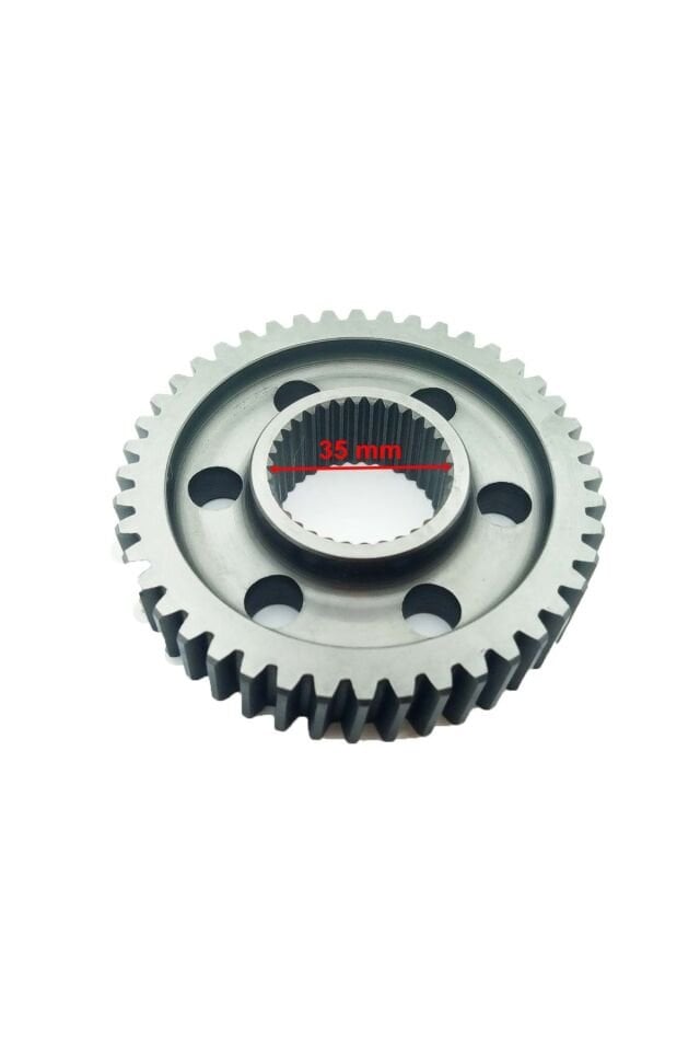 Atv Difransiyel Dişlisi 44T İç 35X34 Frezeli 6 Delikli Öm