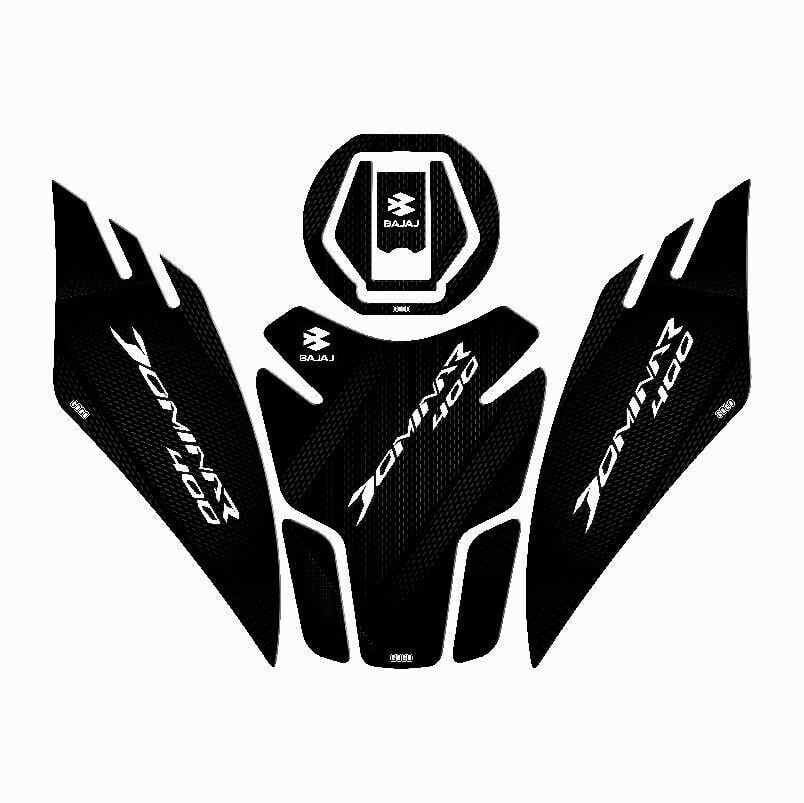 Bajaj Dominar 400 2017 - 2024 Uyumlu Tank Pad Set 003