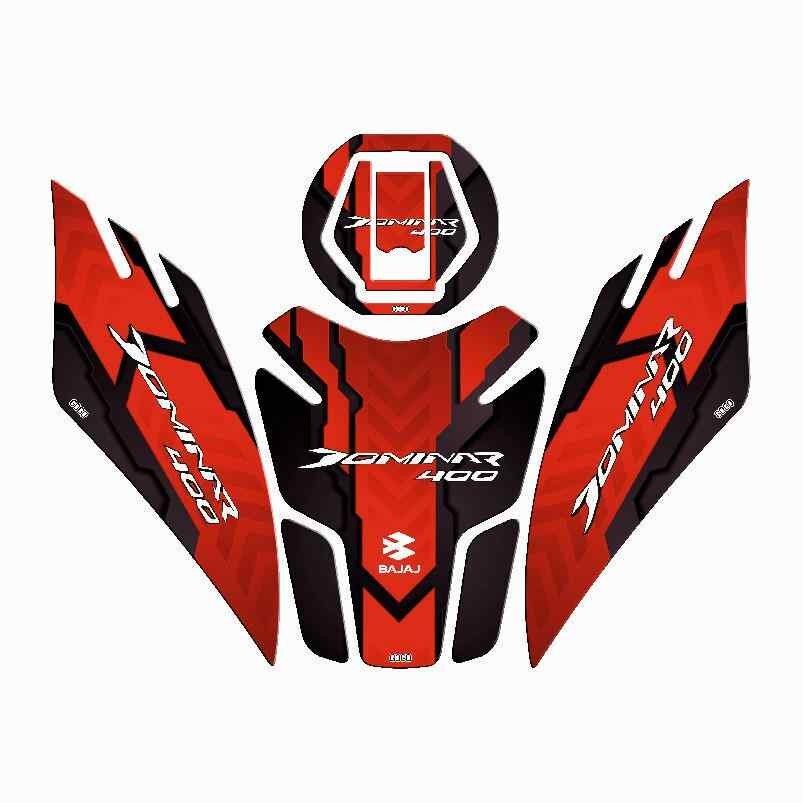 Bajaj Dominar 400 2017 - 2024 Uyumlu Tank Pad Set 004
