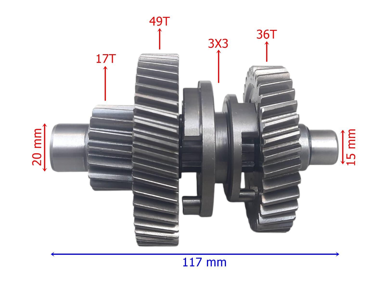 Atv Hsk-X Cazador Şanzıman Geri Vites Yön Dişli Seti