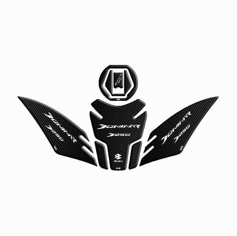 Bajaj Dominar 250 2020 - 2024 Uyumlu Tank Pad Set 005