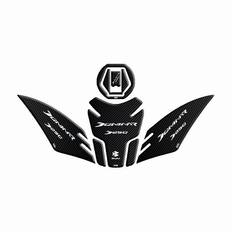 Bajaj Dominar 250 2020 - 2024 Uyumlu Tank Pad Set 005