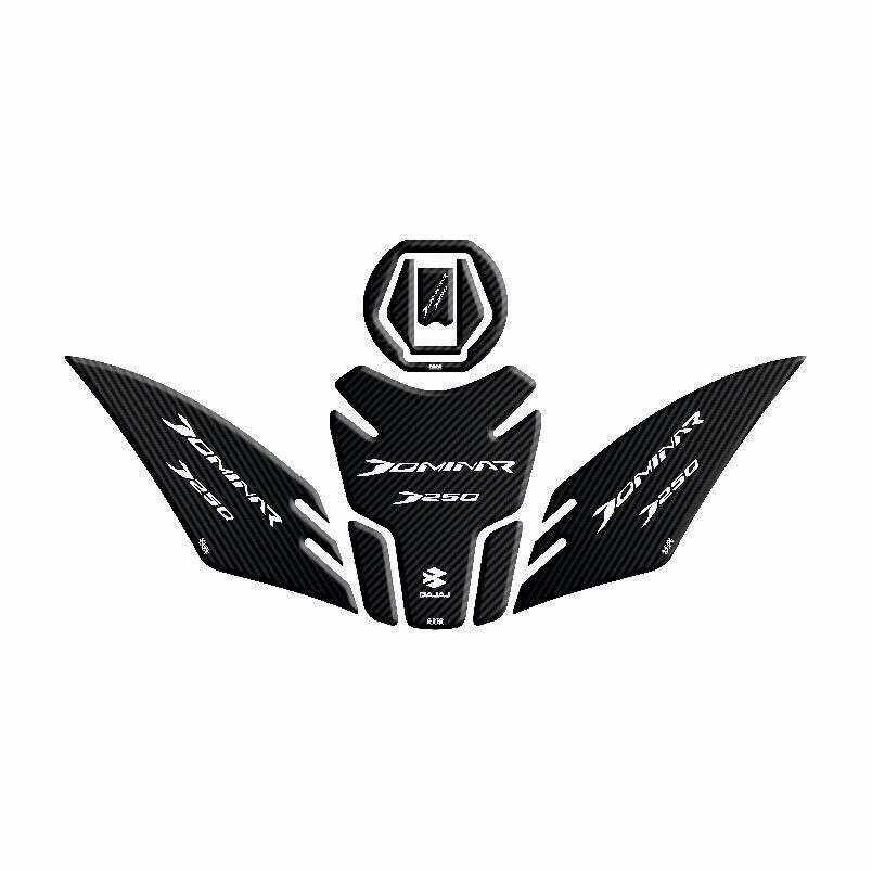 Bajaj Dominar 250 2020 - 2024 Uyumlu Tank Pad Set 005