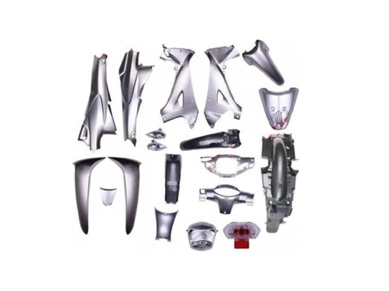 Motoran Kaporta Seti (Far+Stop Dahil) Torro Gri Stickersız