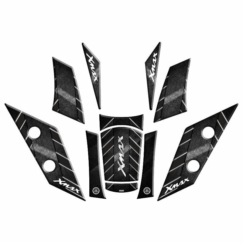 Yamaha Xmax 2018 - 2022 Uyumlu Tank Pad Set 003