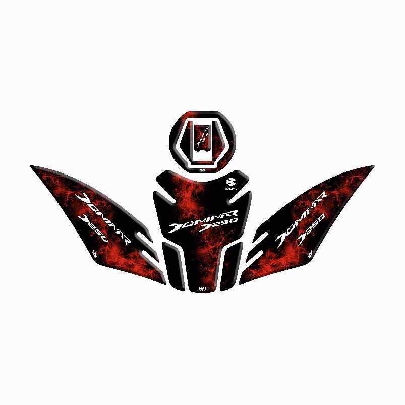 Bajaj Dominar 250 2020 - 2024 Uyumlu Tank Pad Set 008