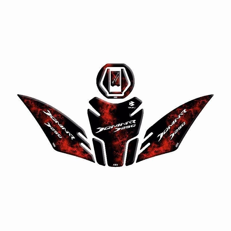 Bajaj Dominar 250 2020 - 2024 Uyumlu Tank Pad Set 008