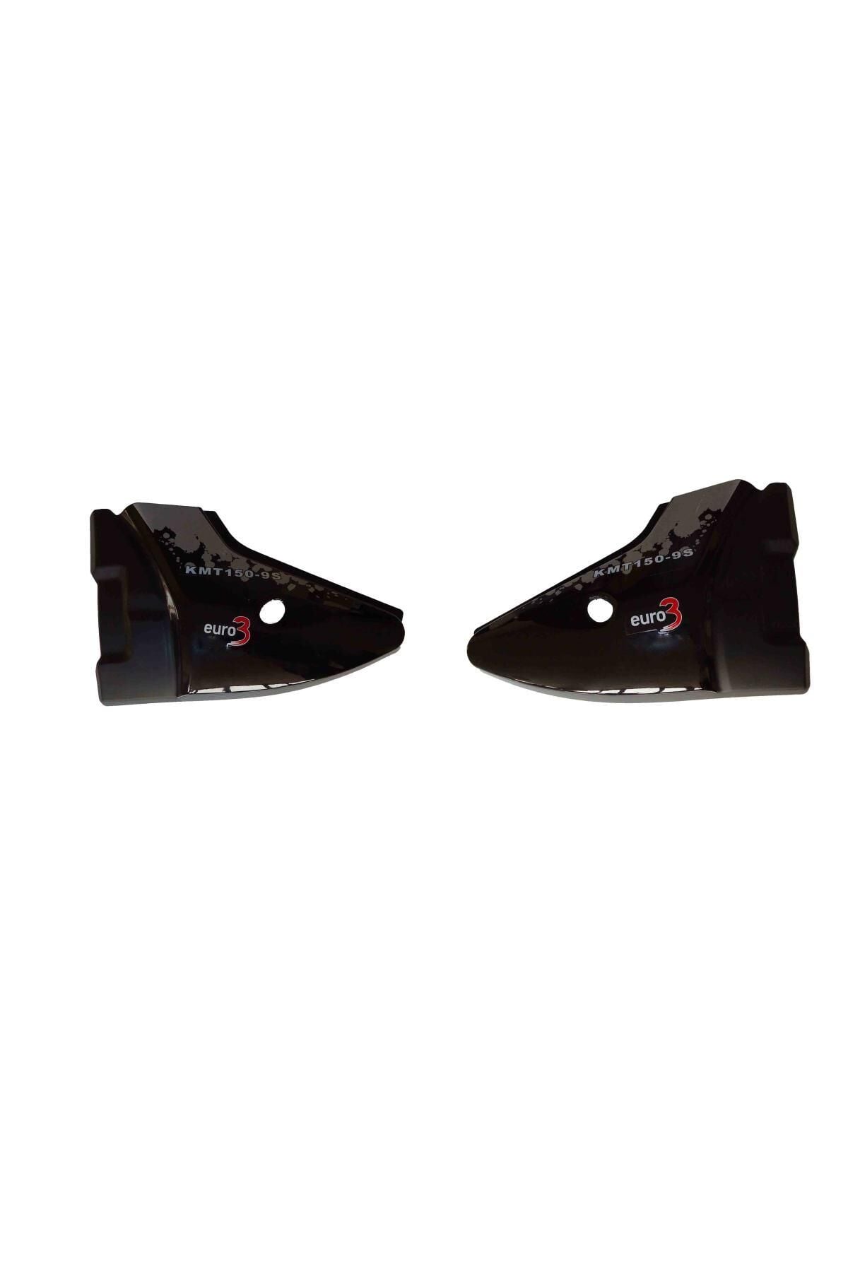 Yan Kapak Sağ Sol Takım Siyah-wonder Kmt150-9s Orijinal