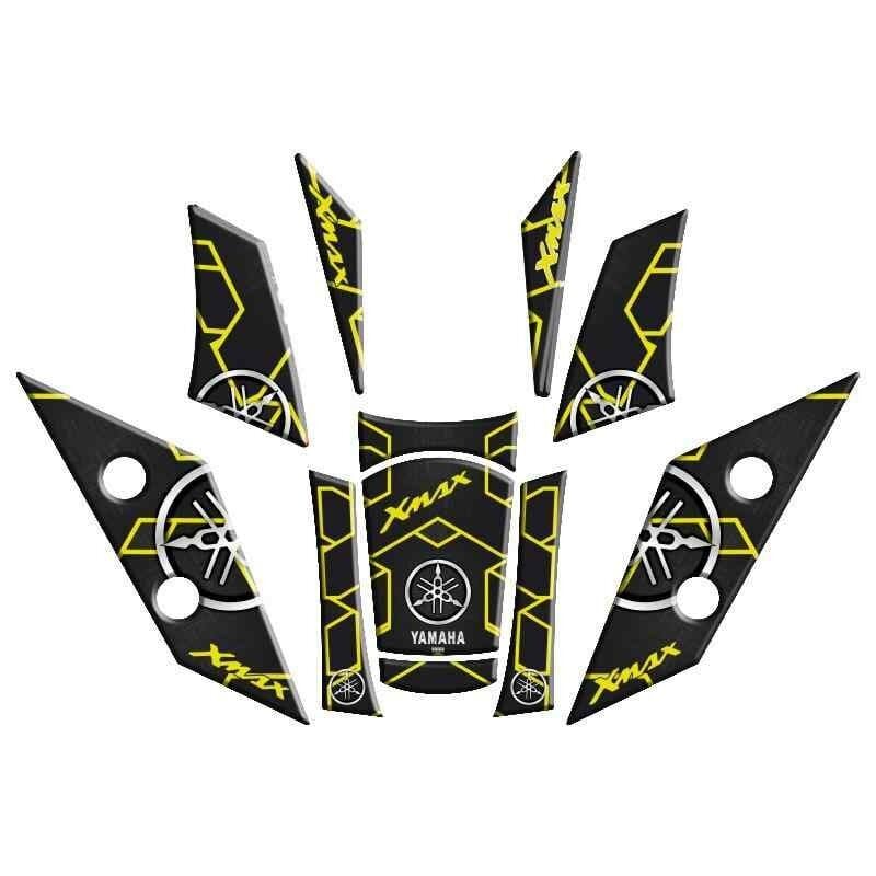 Yamaha Xmax 2018 - 2022 Uyumlu Tank Pad Set 013