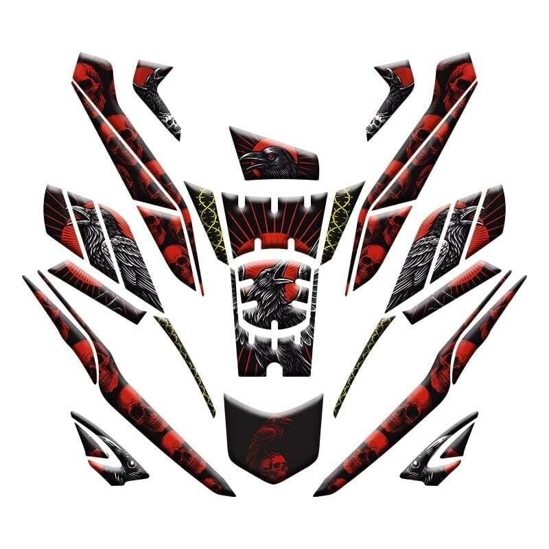 Honda Pcx 2025 Uyumlu Tank Pad Set 012