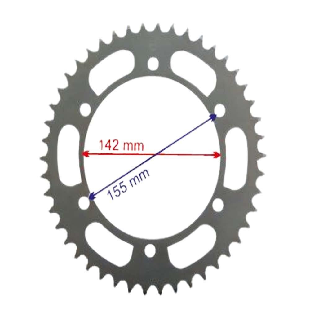 Hyosung Gt250R Arka Dişli 520-46T İç 142X6 Delikli Ind Öm