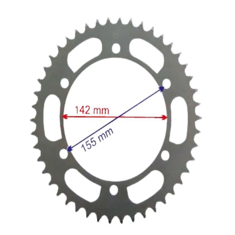 Hyosung Gt250R Arka Dişli 520-46T İç 142X6 Delikli Ind Öm