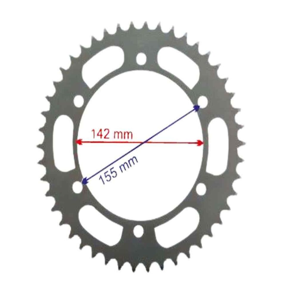 Hyosung Gt250R Arka Dişli 520-46T İç 142X6 Delikli Ind Öm