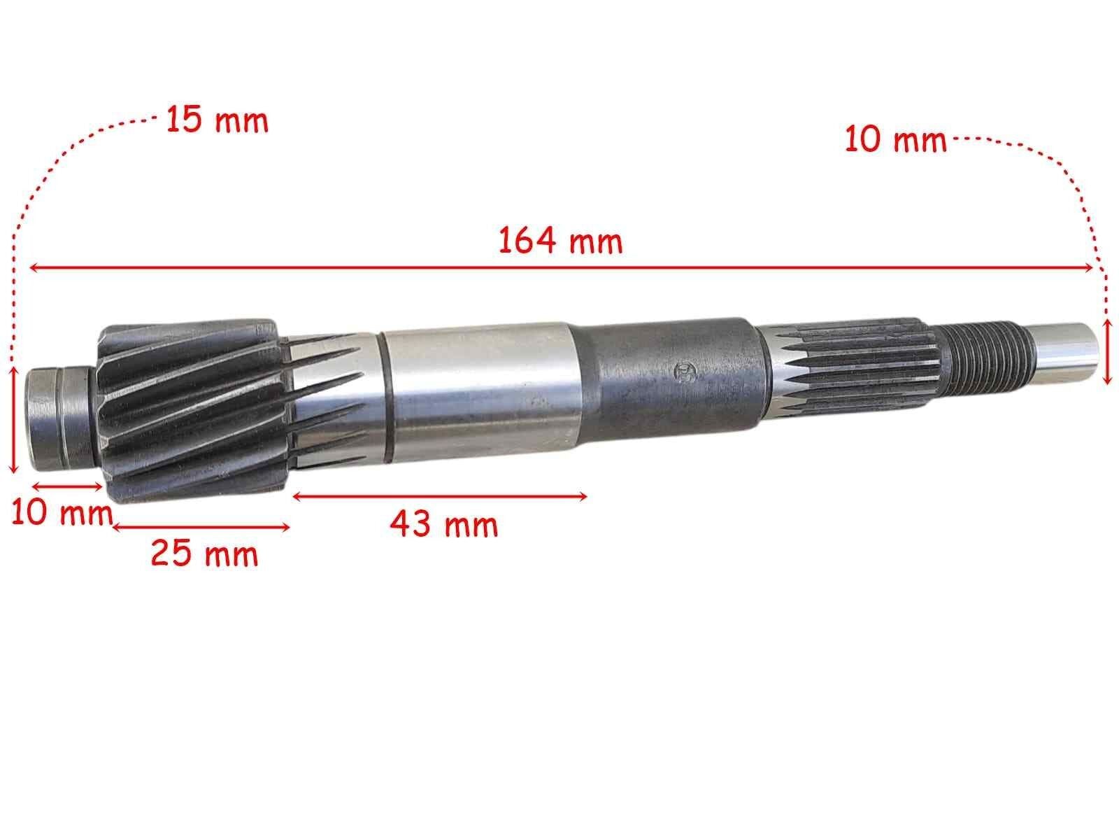 Atv Kymco 150 Tahrik Mili 14T 164 Mm Çizgili Öm
