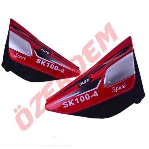 Çelik Sk 100-4 Yan Kapak Kırmızı