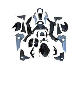 Cf Moto Kaporta Seti Gri-Siyah Nk250 (26 Parça)