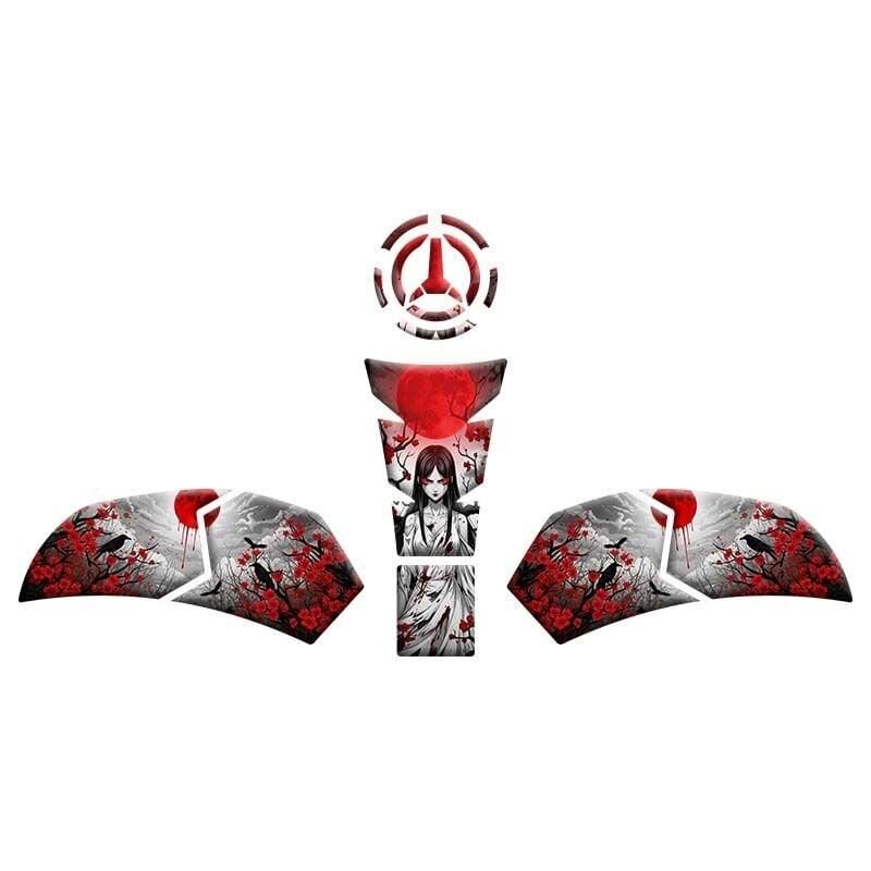 Rks Srk 125 R 2023 - 2025 Uyumlu Tank Pad Set 005