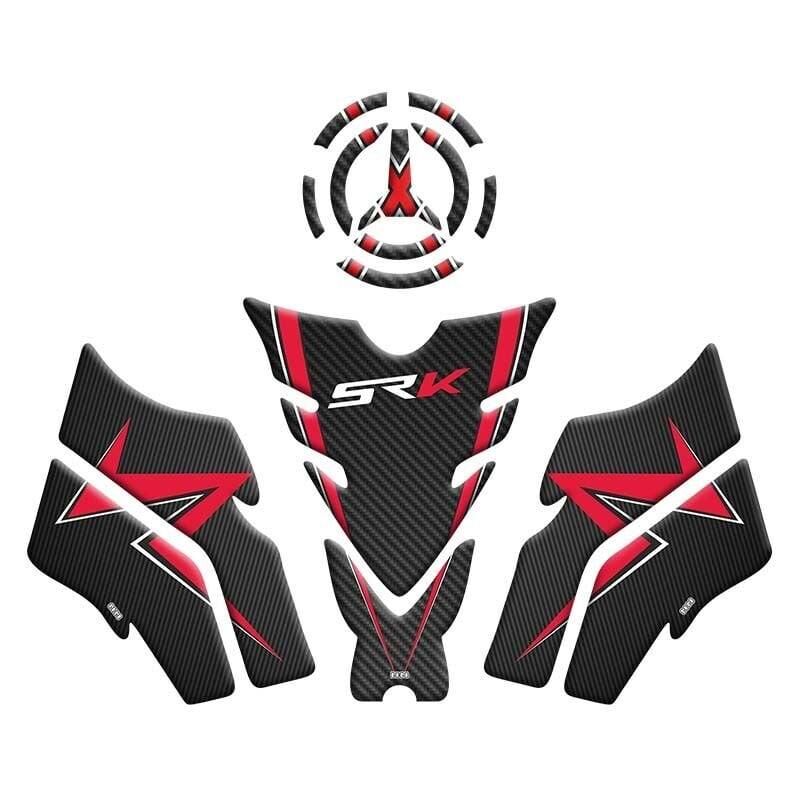 Rks Srk 125 S 2024 - 2025 Uyumlu Tank Pad Set 002
