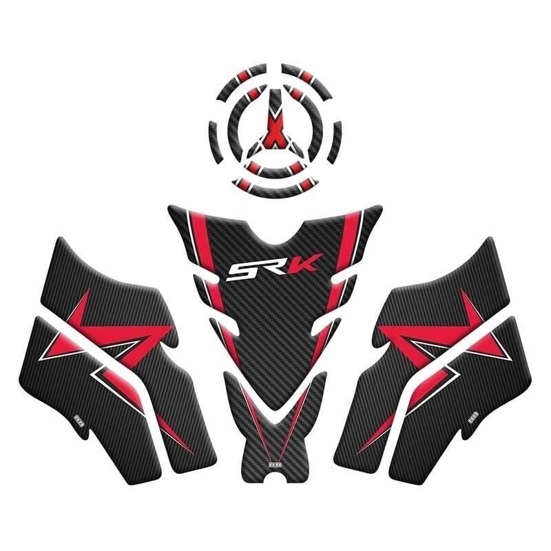 Rks Srk 125 S 2024 - 2025 Uyumlu Tank Pad Set 002