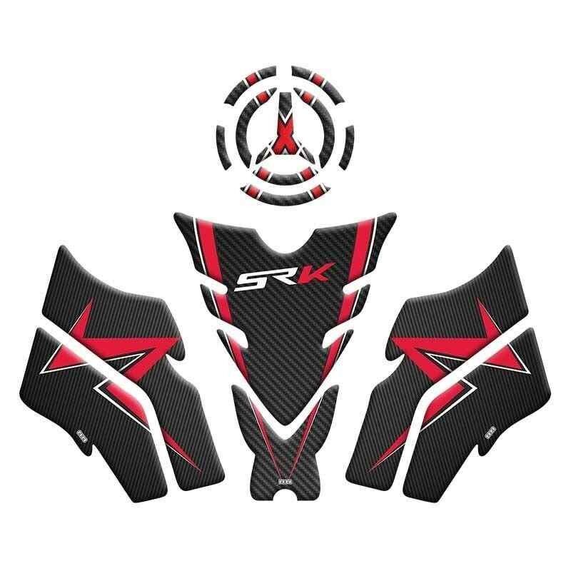 Rks Srk 125 S 2024 - 2025 Uyumlu Tank Pad Set 002