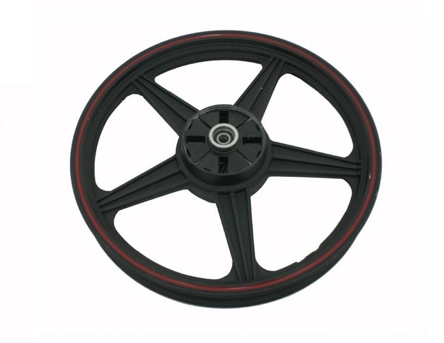 Cg Uag Arka Jant Çelik Kırmızı-Siyah 185-18