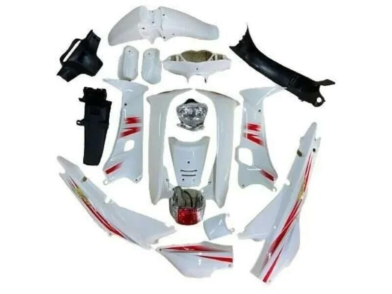 Yuki Paşa Kaporta Seti İthal Beyaz (far Stop Dahil)