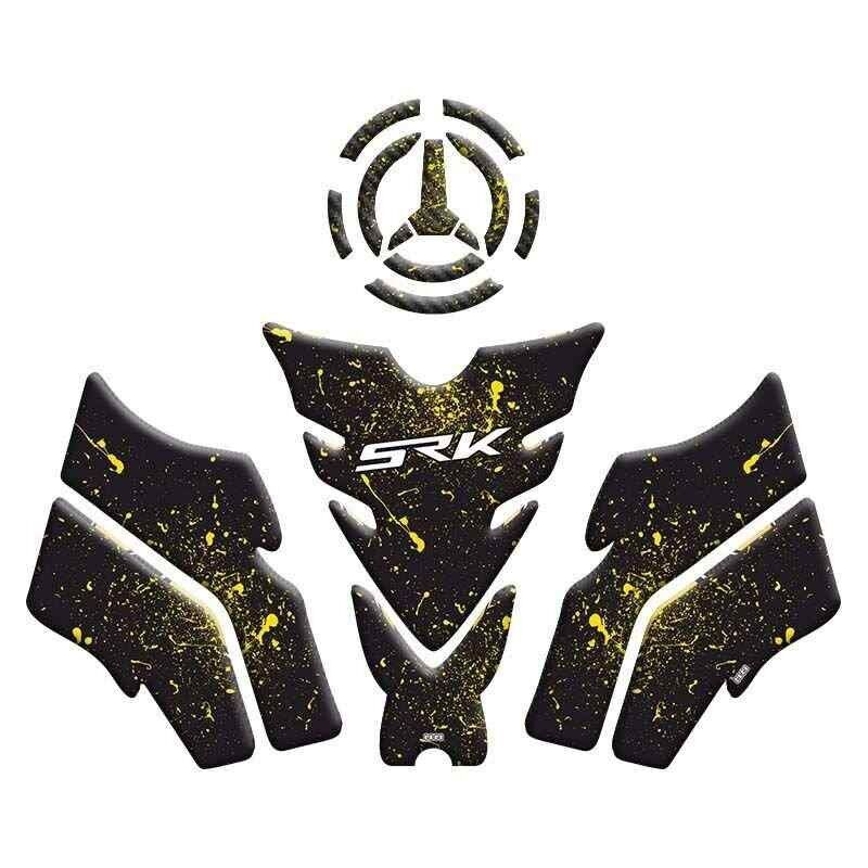 Rks Srk 125 S 2024 - 2025 Uyumlu Tank Pad Set 005
