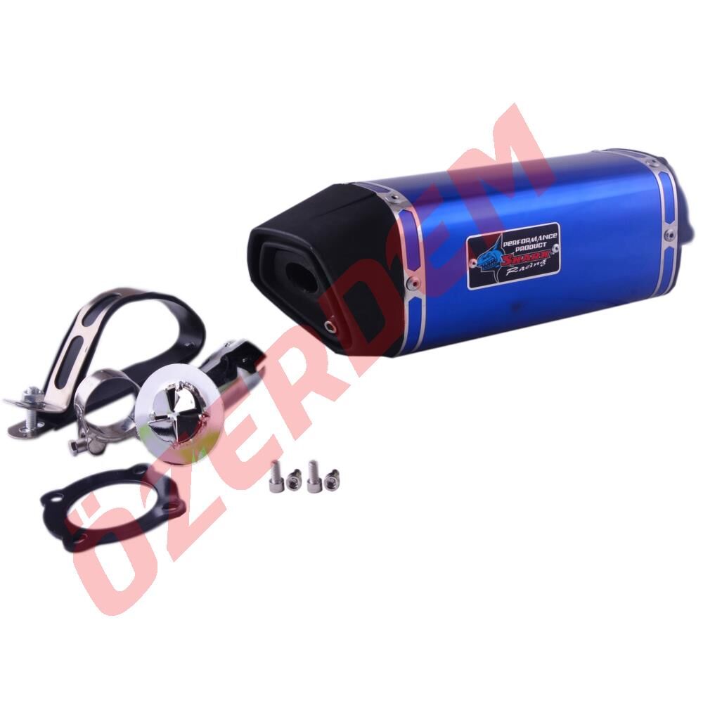 Cg 250-500 Egzoz Arka Kısmı Mavi