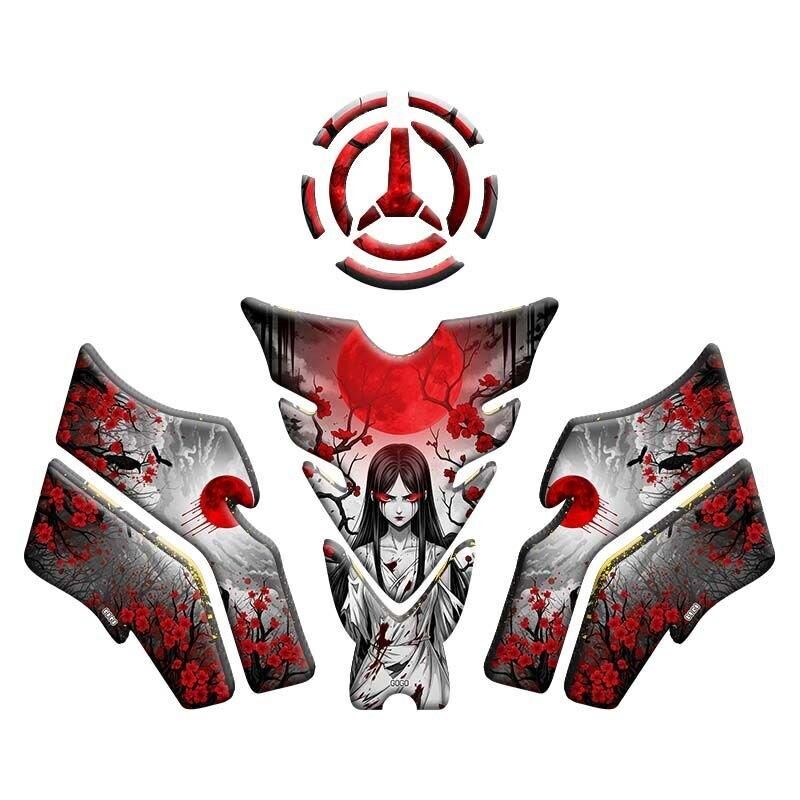 Rks Srk 125 S 2024 - 2025 Uyumlu Tank Pad Set 006