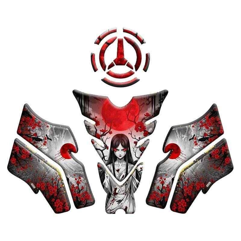 Rks Srk 125 S 2024 - 2025 Uyumlu Tank Pad Set 006